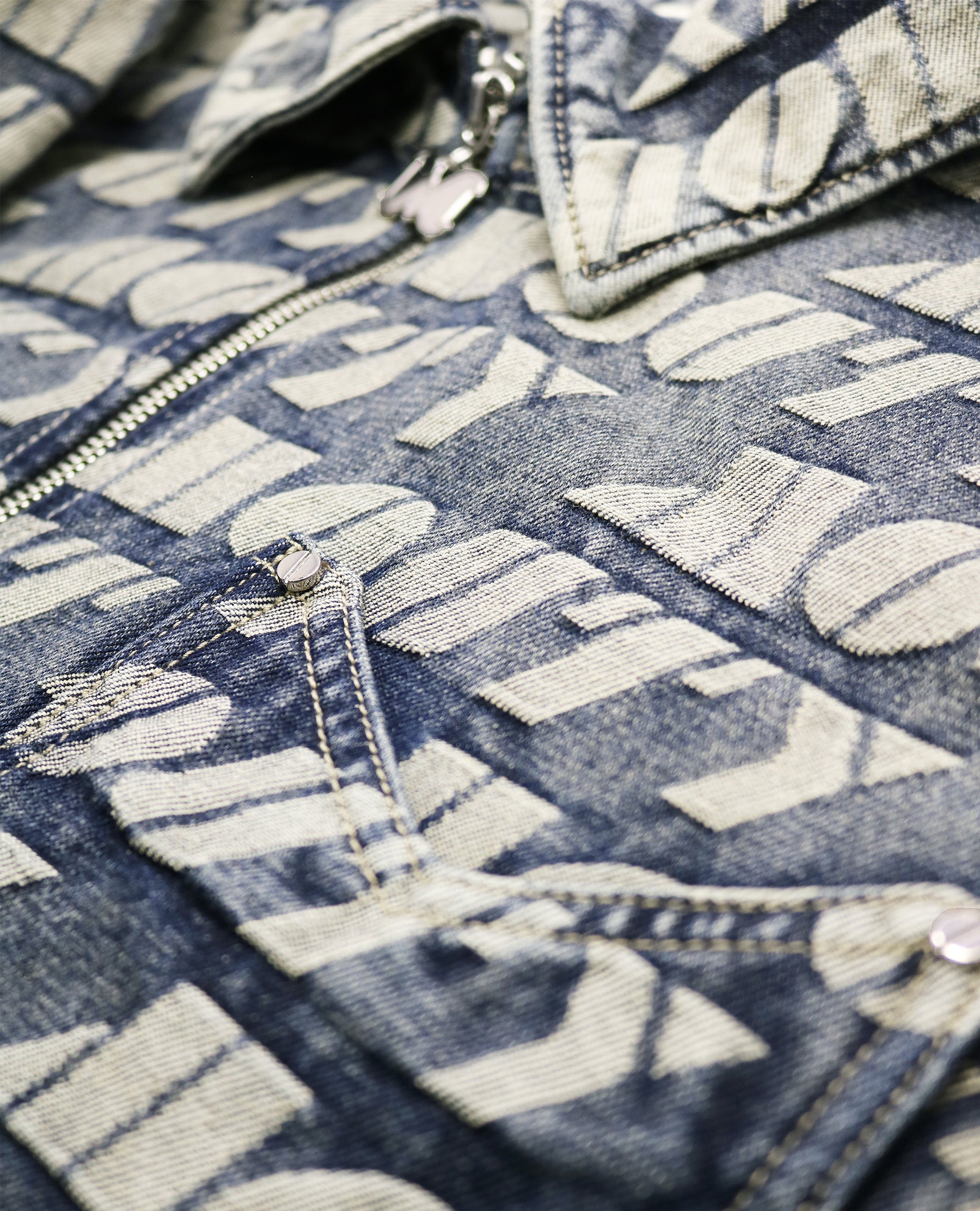 ANDY LOGO DENIM SHIRT