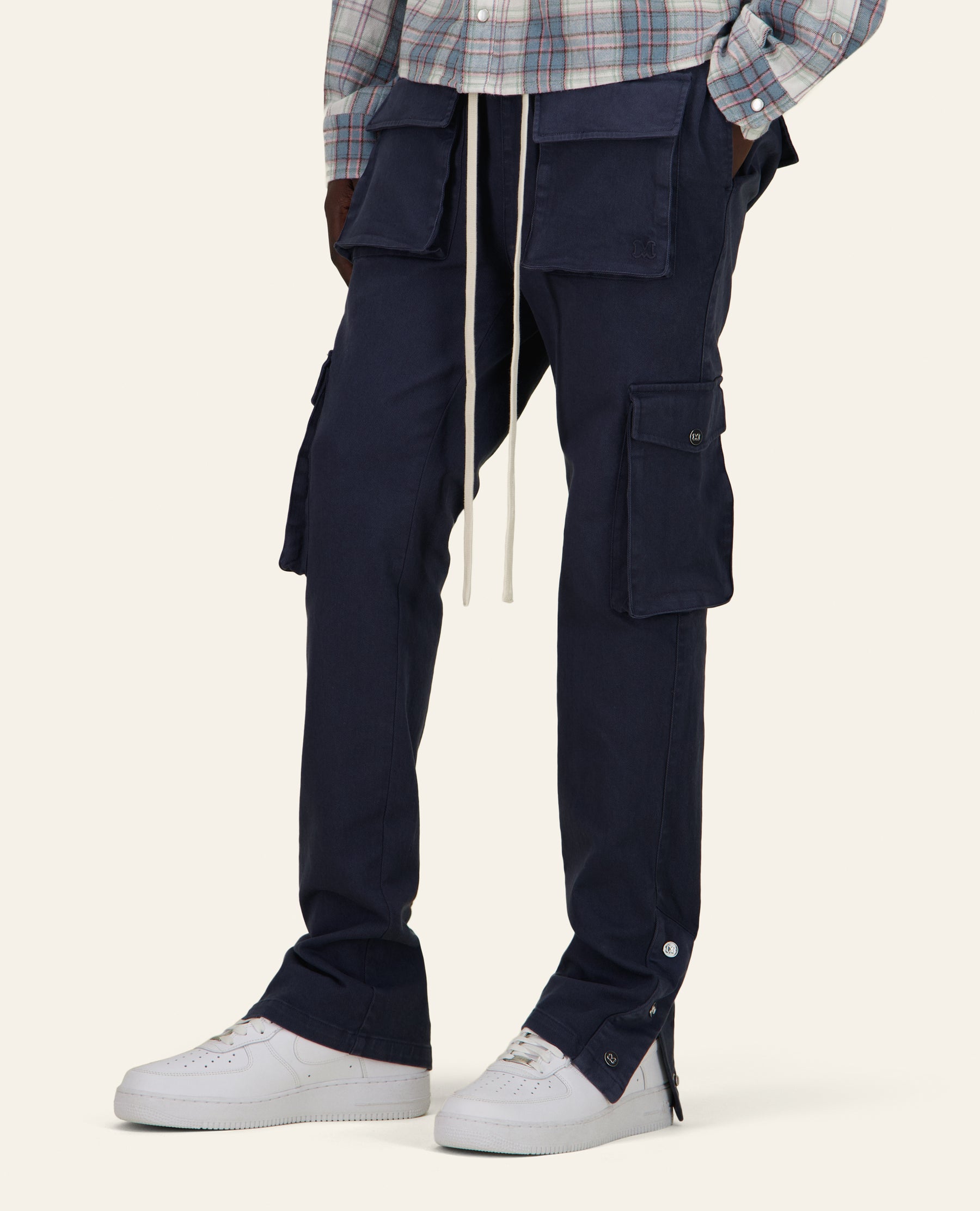 PANTALON CARGO FP - BLEU FONCÉ