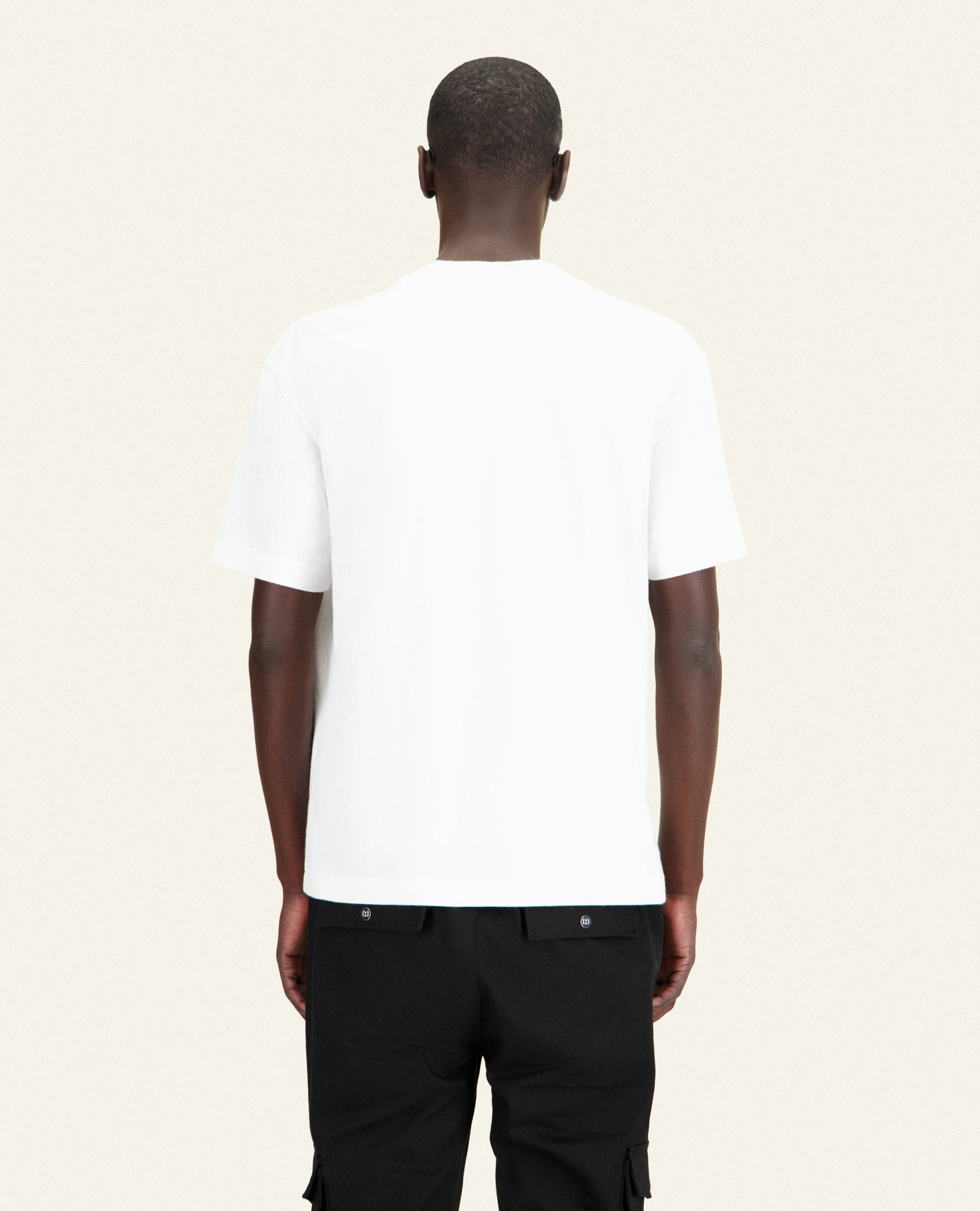T-SHIRT ELON BLANC