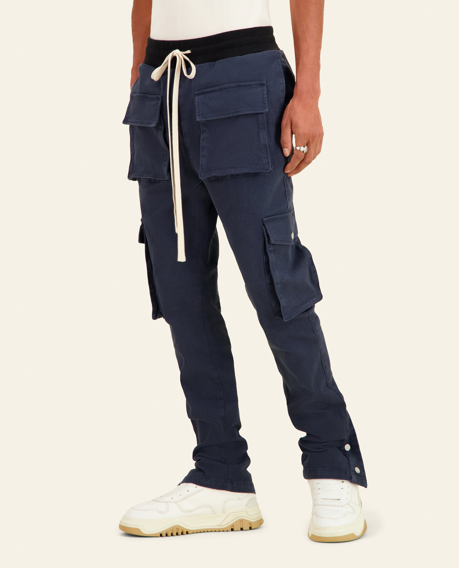 PANTALON CARGO FP - BLEU FONCÉ