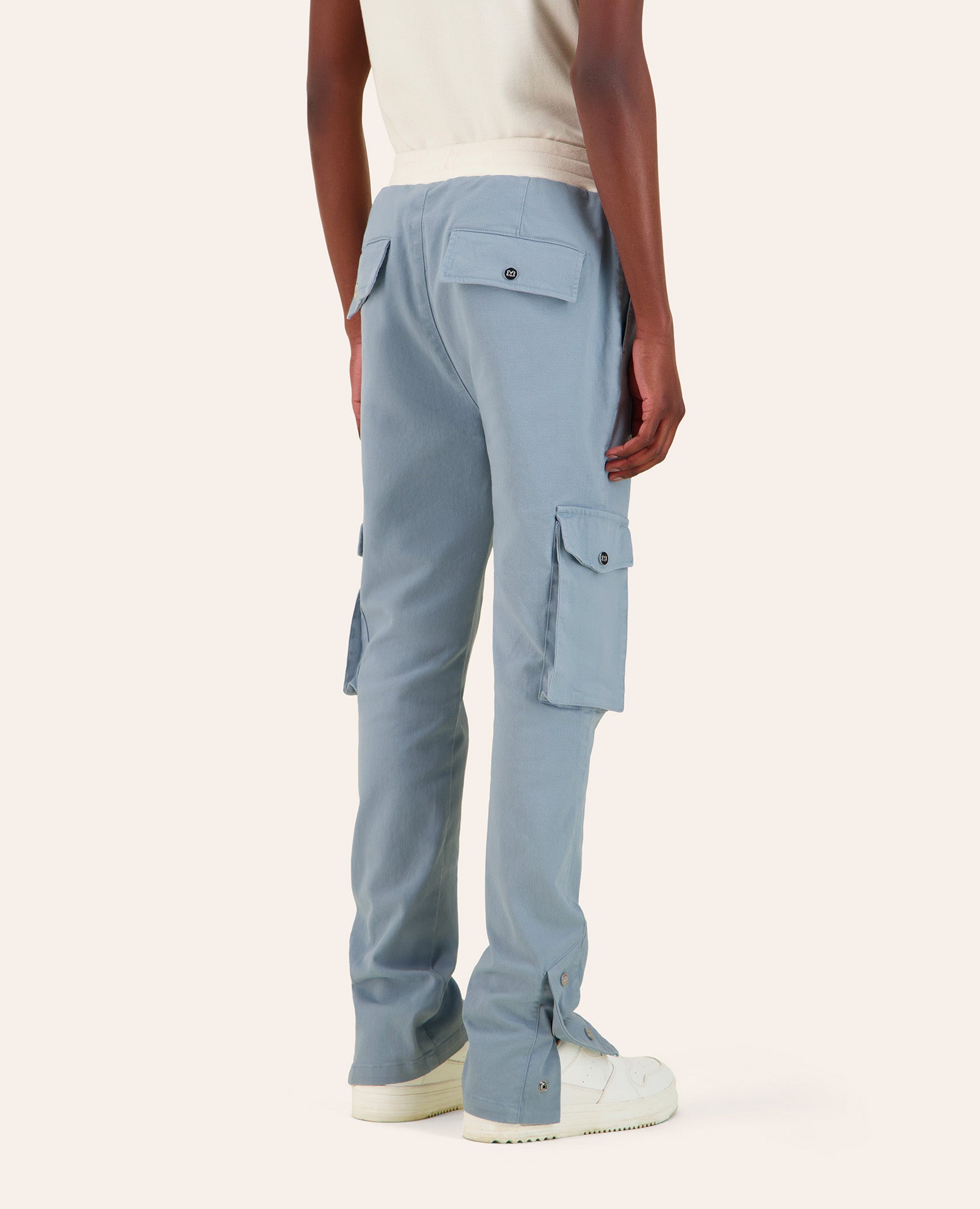 PANTALON CARGO FP - BLEU CLAIR