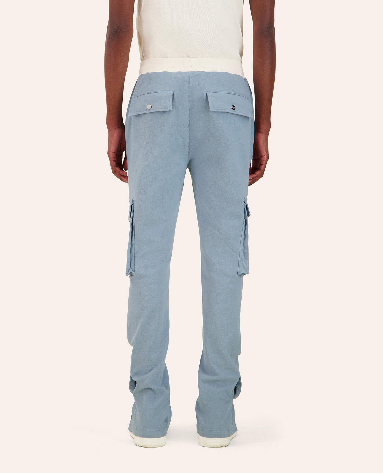 PANTALON CARGO FP - BLEU CLAIR