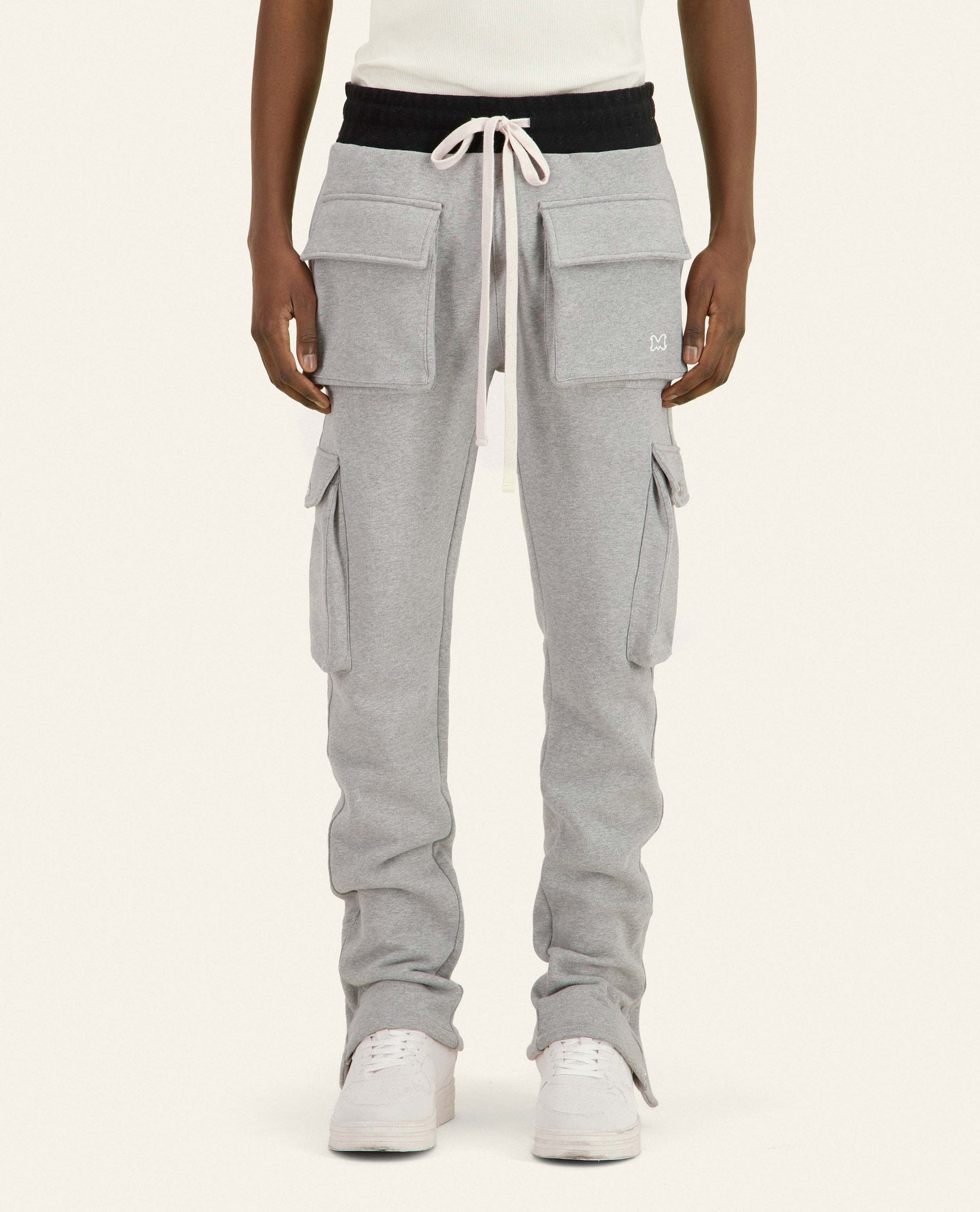 FP JOGGING CARGO PANTS - HEATHER GREY