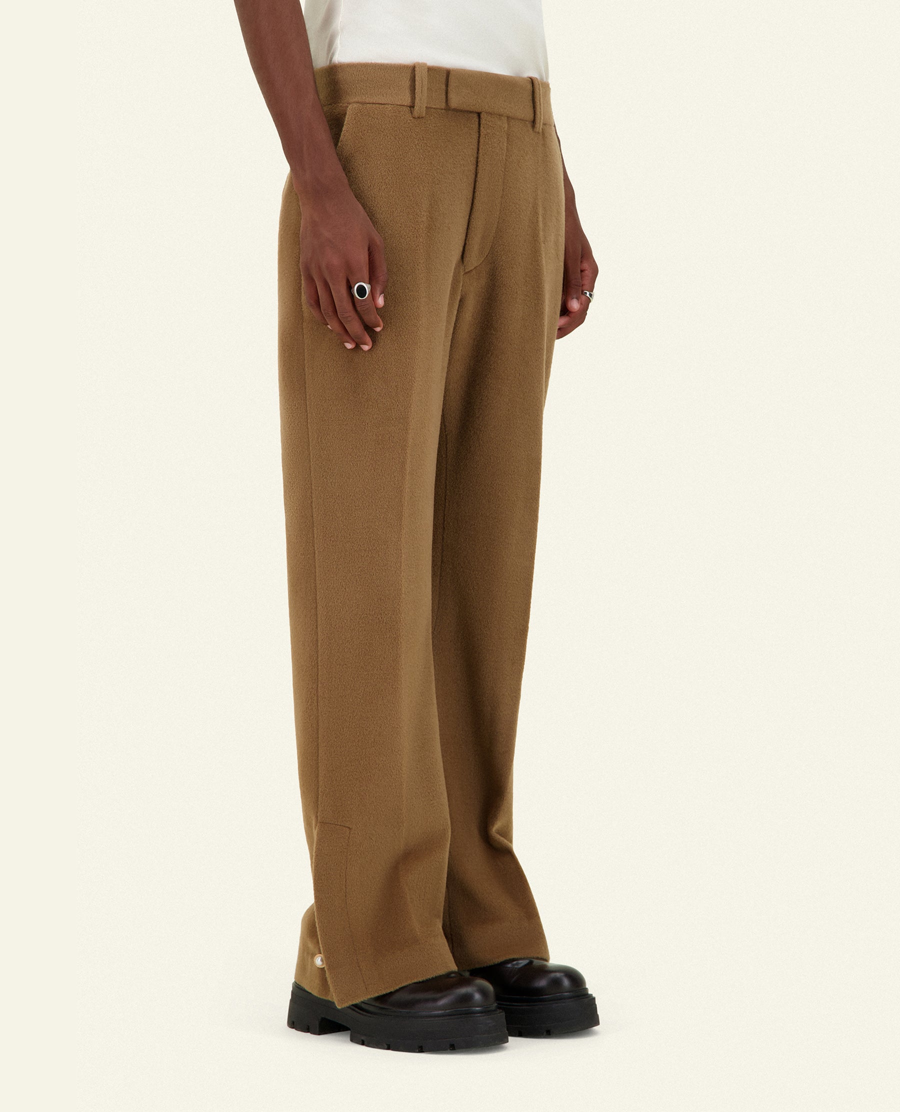 CAMEL TUX PANTS