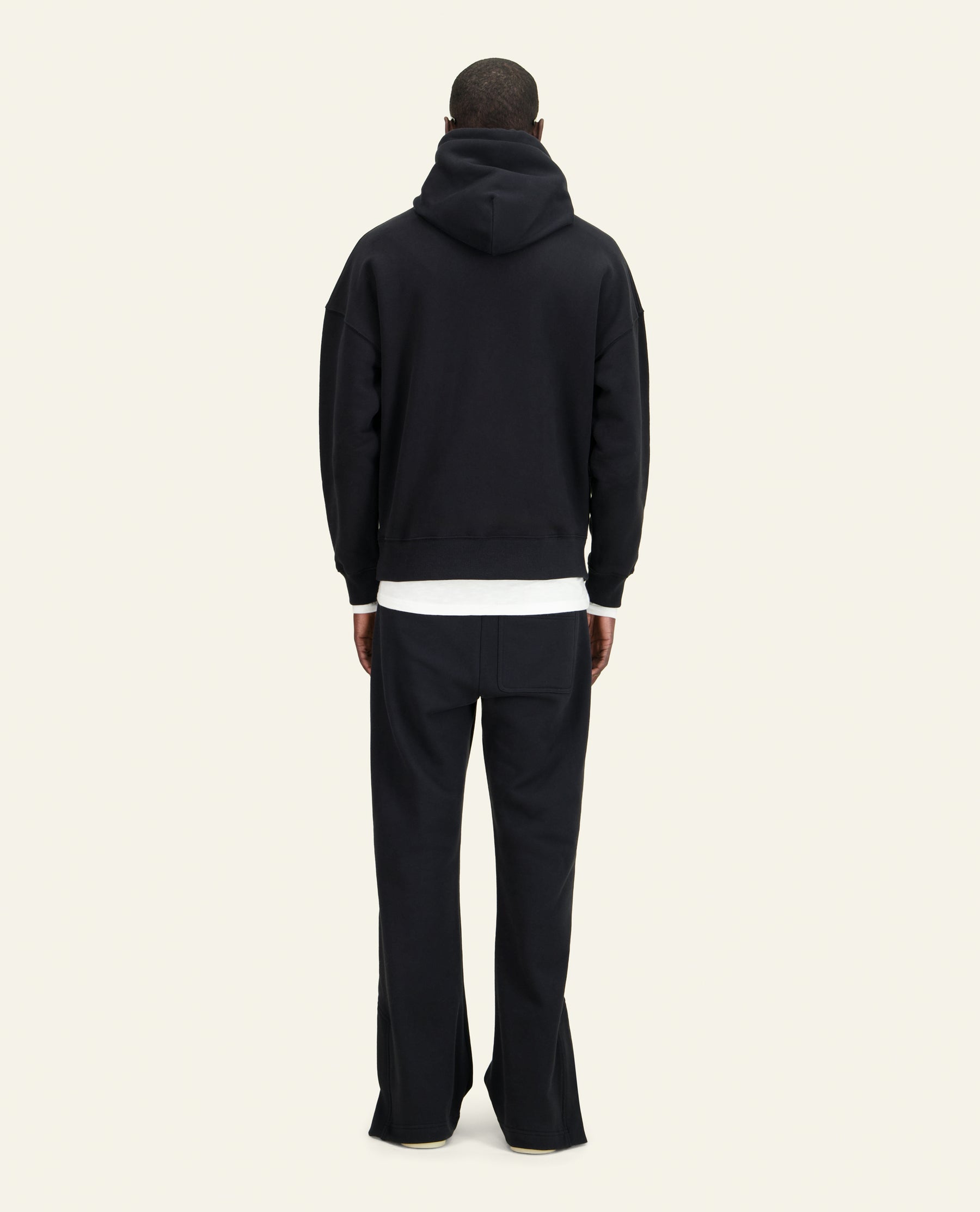 SWEAT À CAPUCHE LEO NOIR