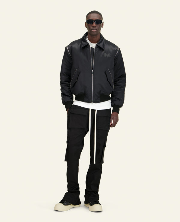 BOMBER ZIPPÉ NOIR