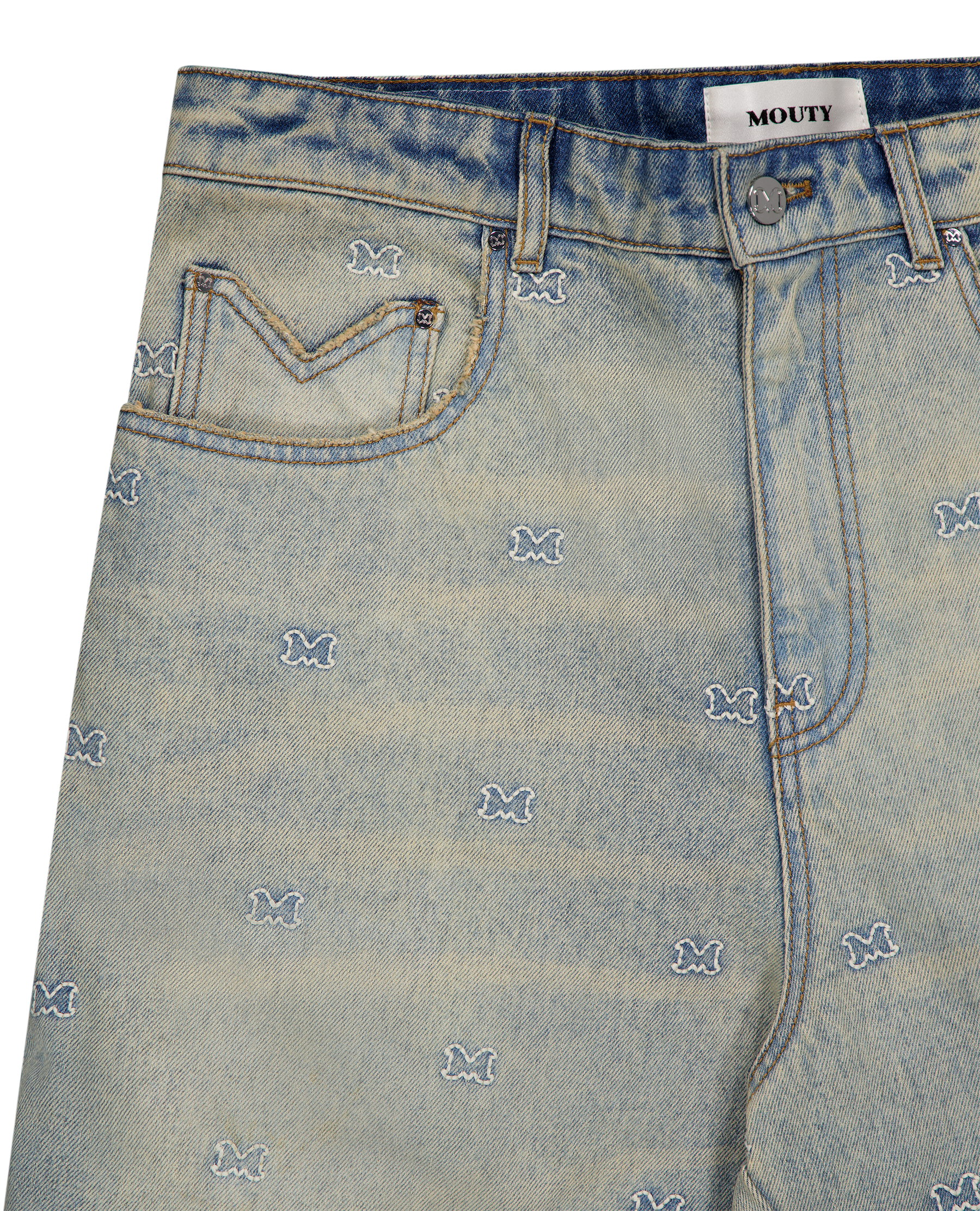 PANTALON EN JEAN BAGGY BRANDMARK