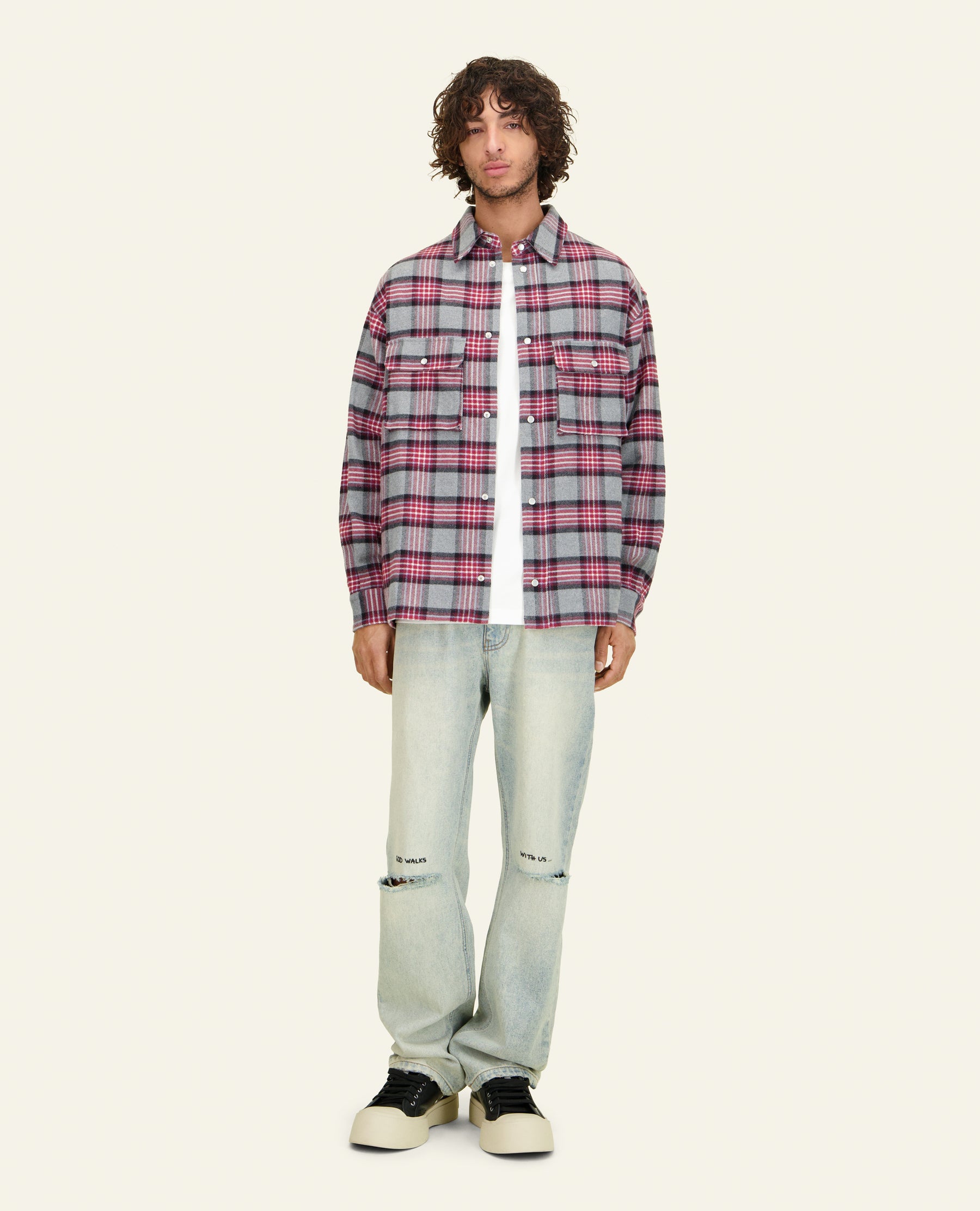 CHEMISE À CARREAUX DITA