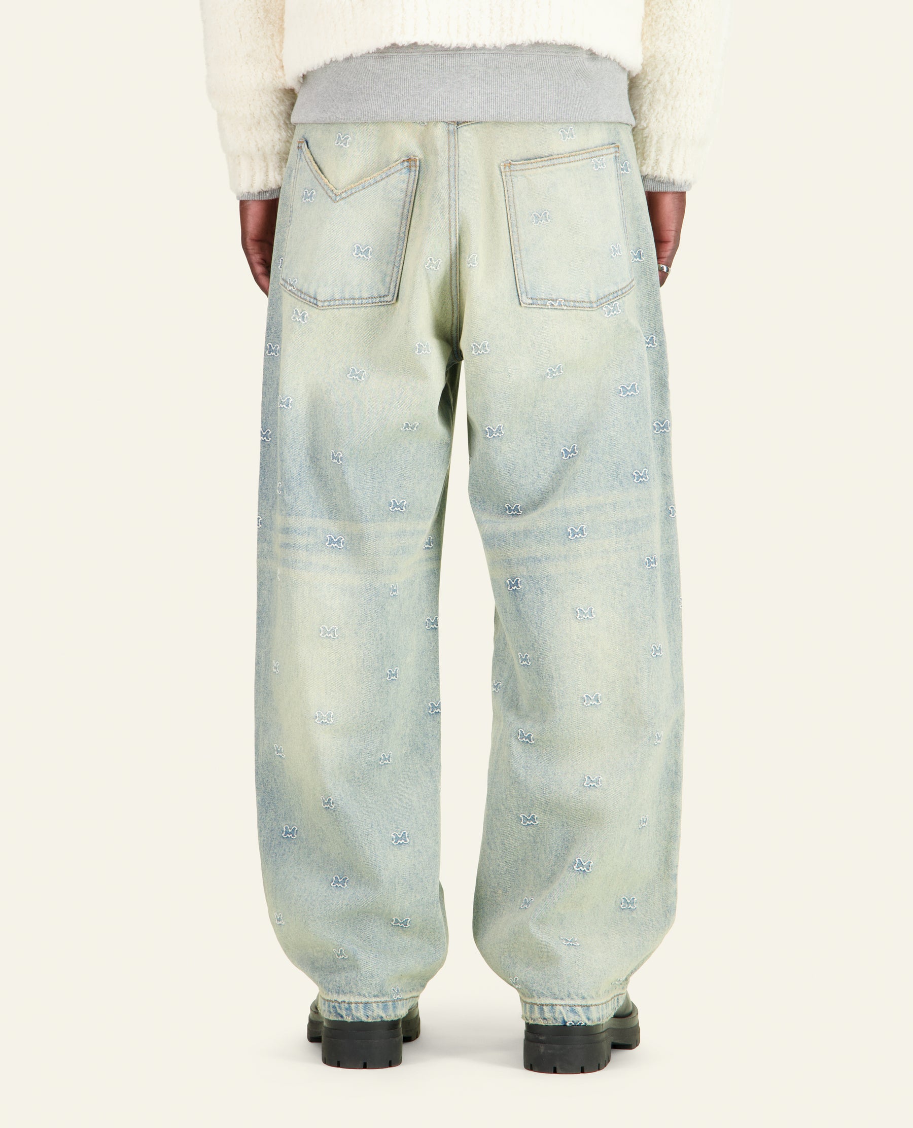 PANTALON EN JEAN BAGGY BRANDMARK