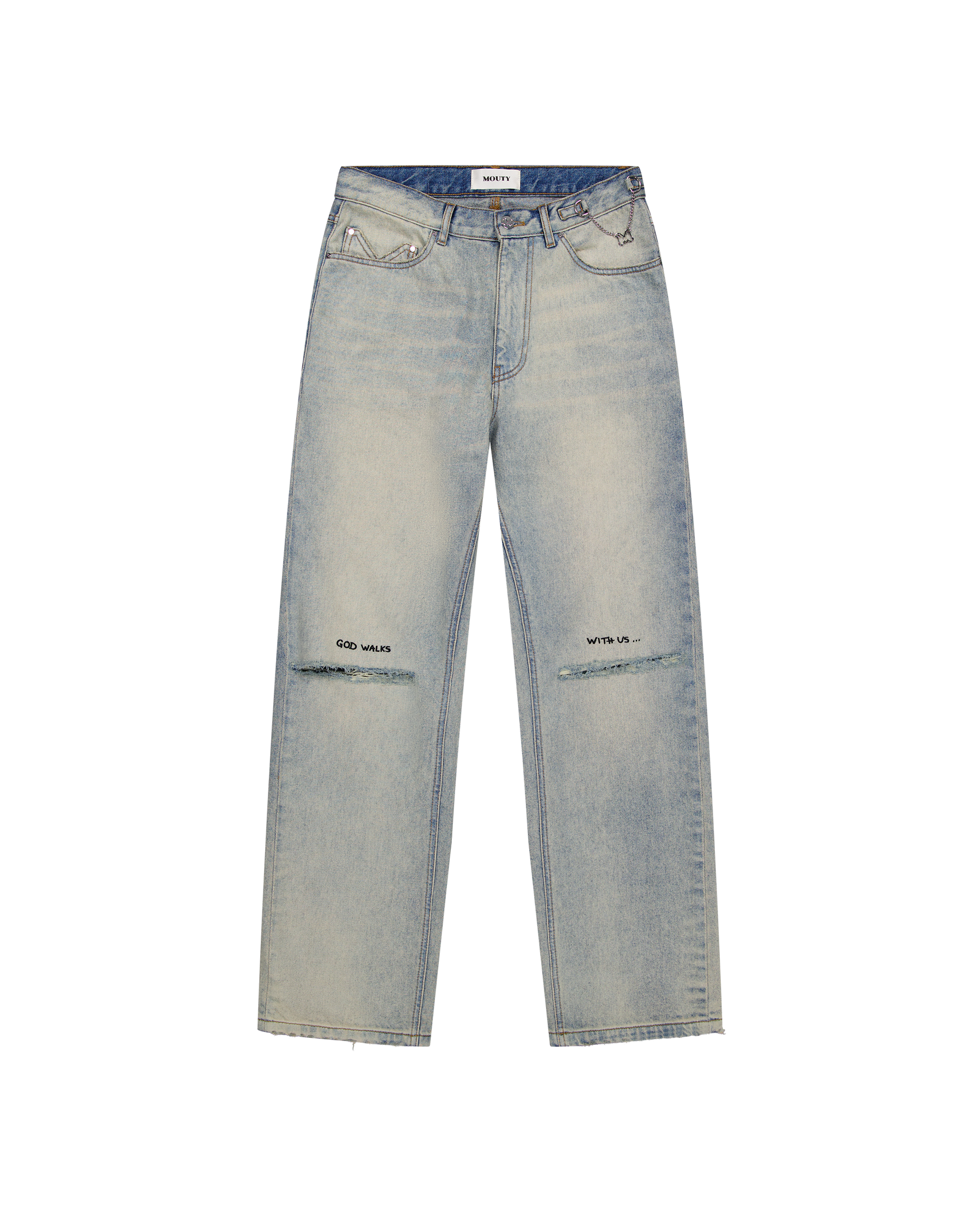 PANTALON EN JEAN GOD