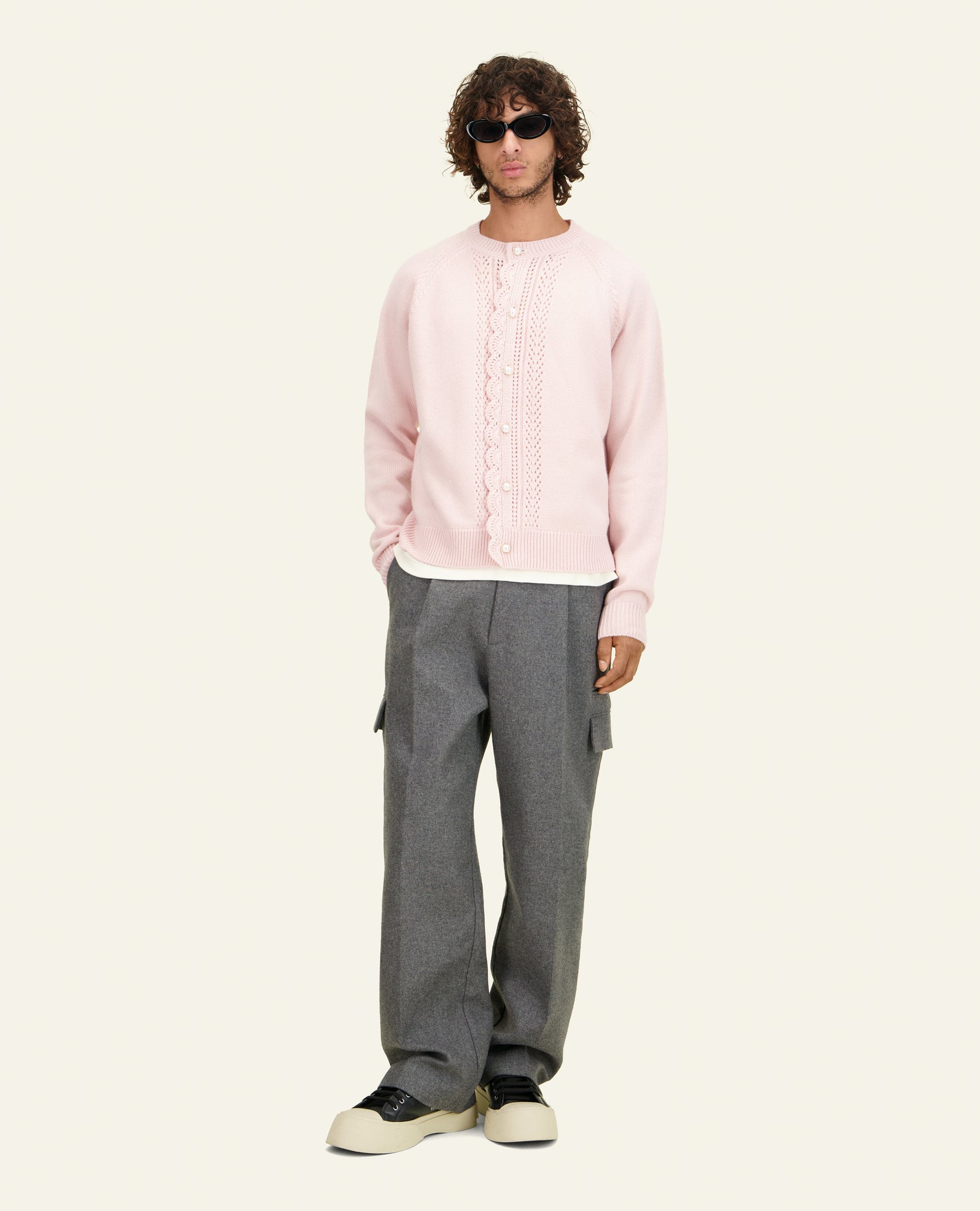 CARDIGAN SOLE ROSE
