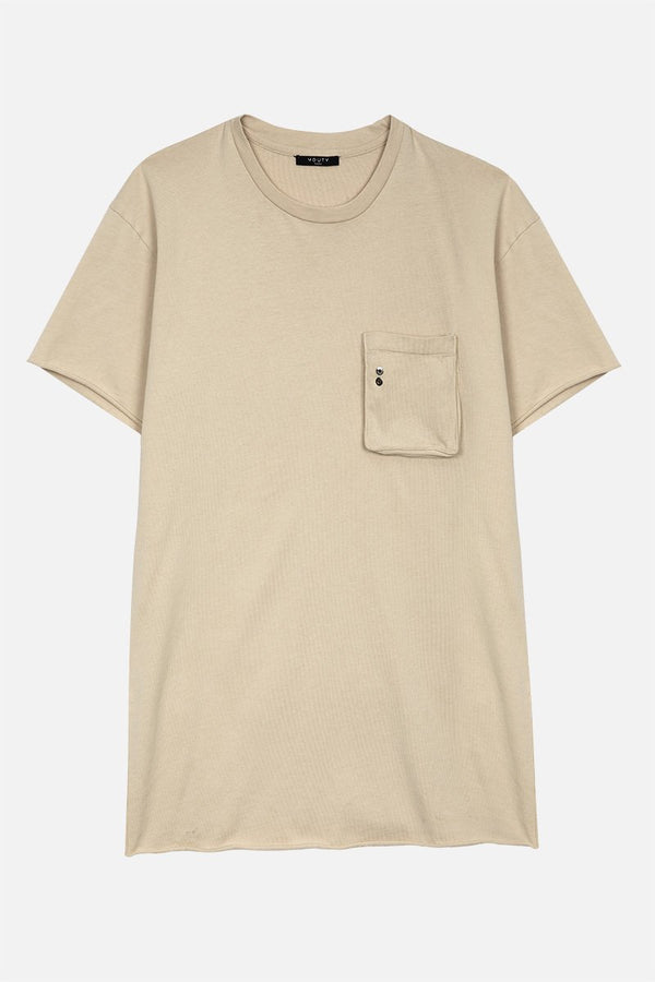 THE POCKET TEE VANILLE-MEN-Mouty Paris-Mouty Paris