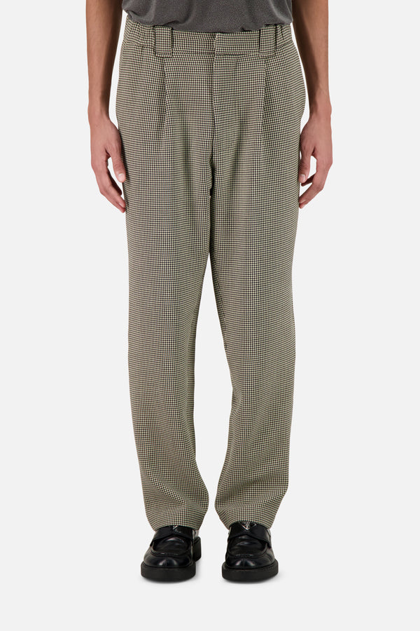 WIDE HOUNDSTOOT TROUSERS